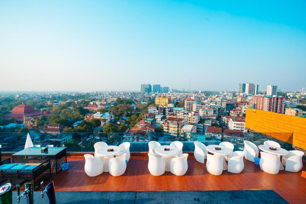Hotel Sanchaung Rangun Kültér fotó