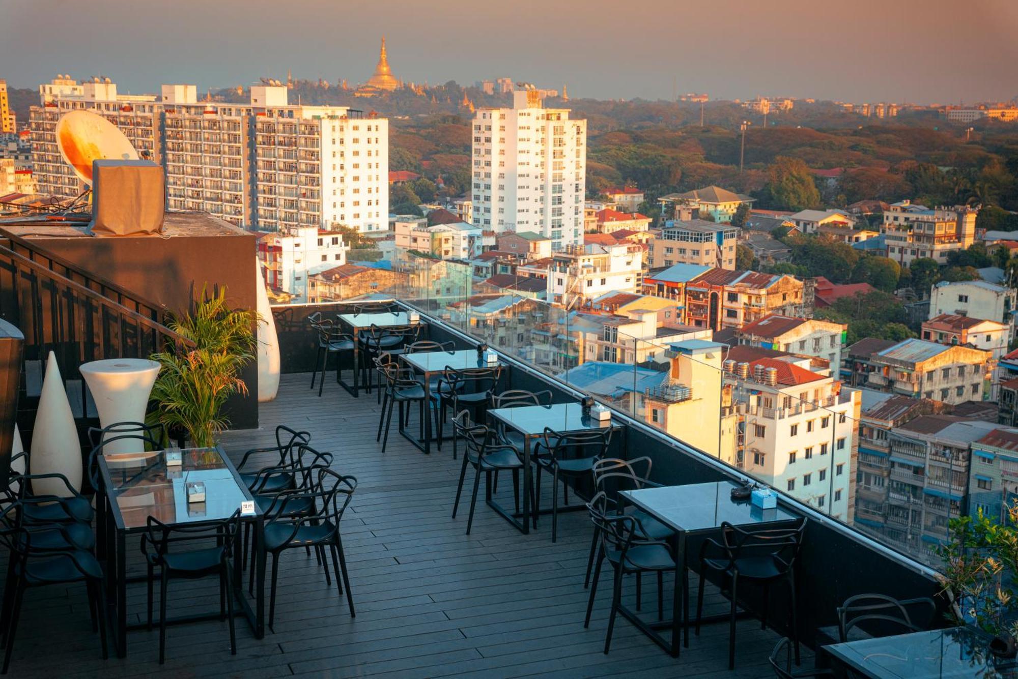 Hotel Sanchaung Rangun Kültér fotó