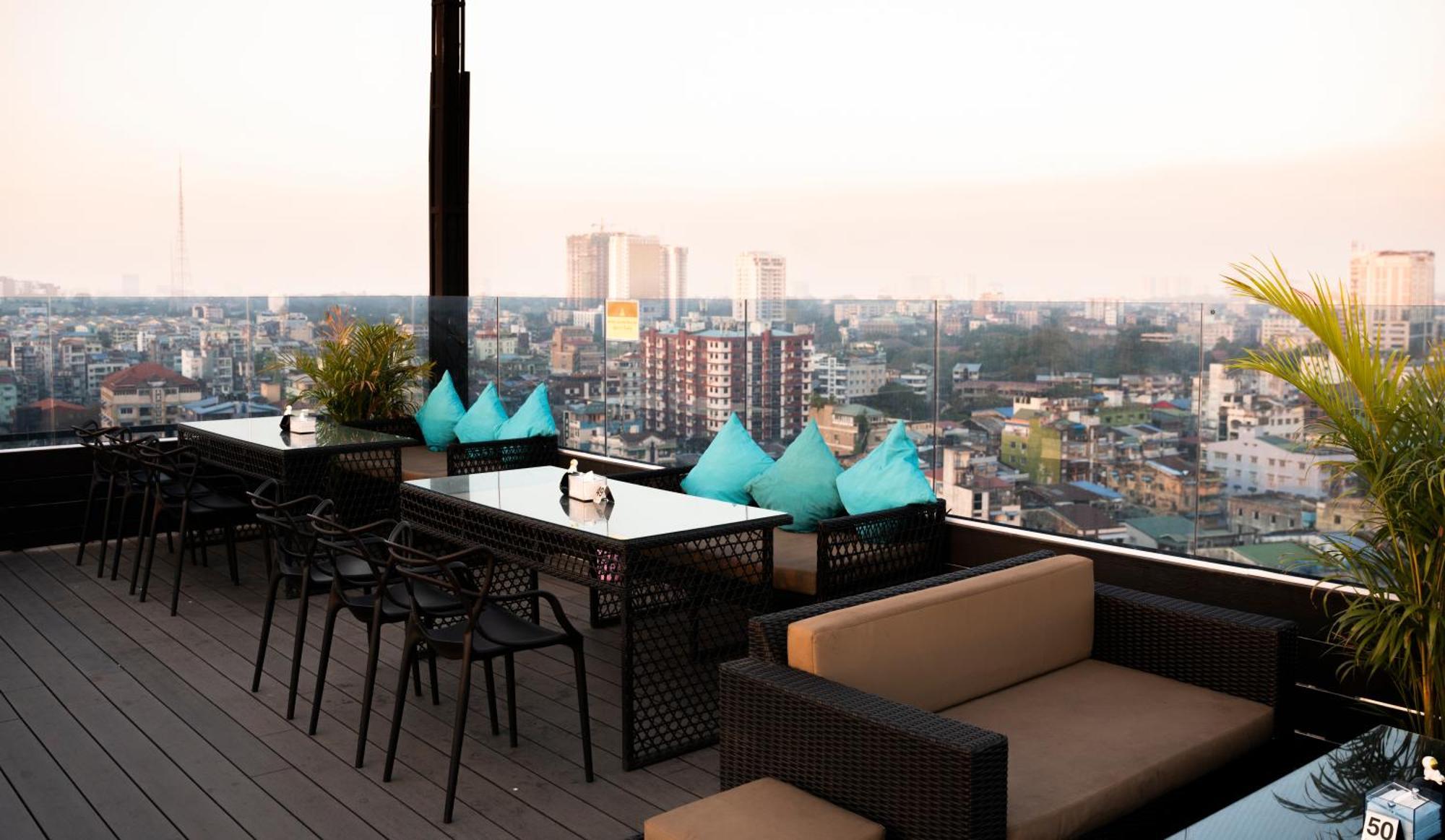 Hotel Sanchaung Rangun Kültér fotó